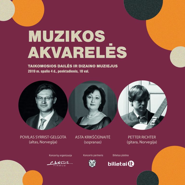 Muzikos akvarelės