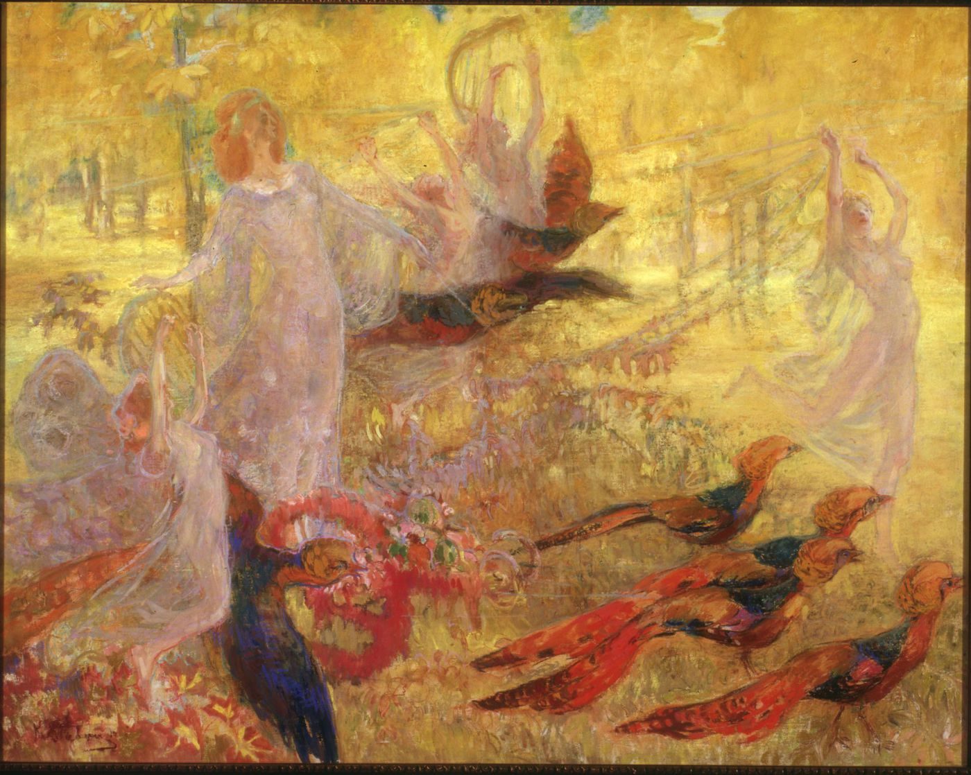 Kazimieras Stabrauskas. Rudens auksinė pasaka. 1910