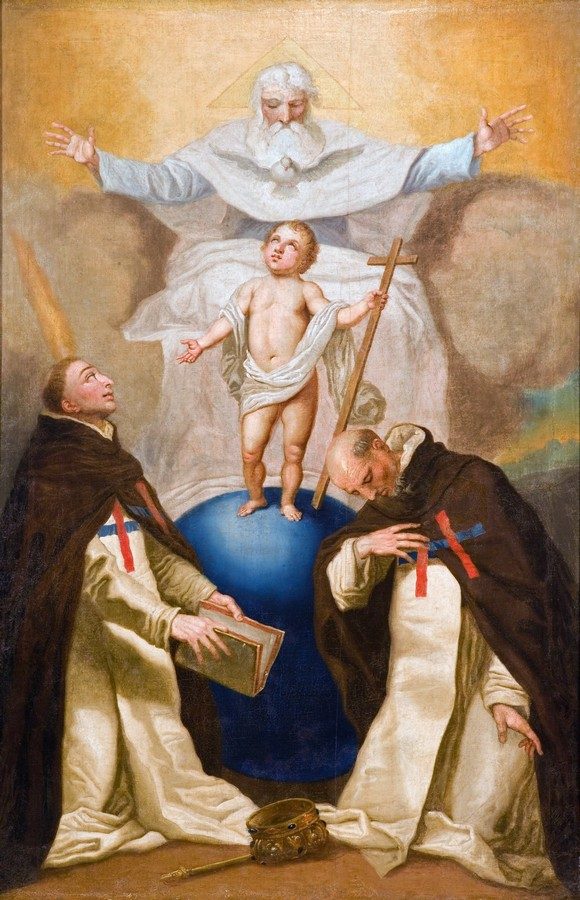 Pranciškaus Smuglevičiaus paveikslo „Trinitorių ordino steigėjai garbina Švč. Trejybę“ restauravimas
