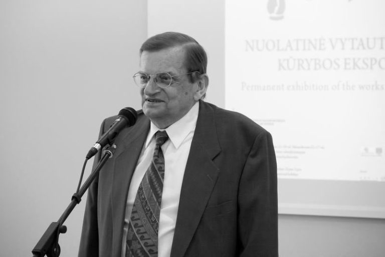 In memoriam Vytautas Victor Kasiulis