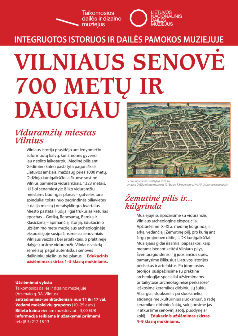 Vilniaus senovė 700 metų ir daugiau