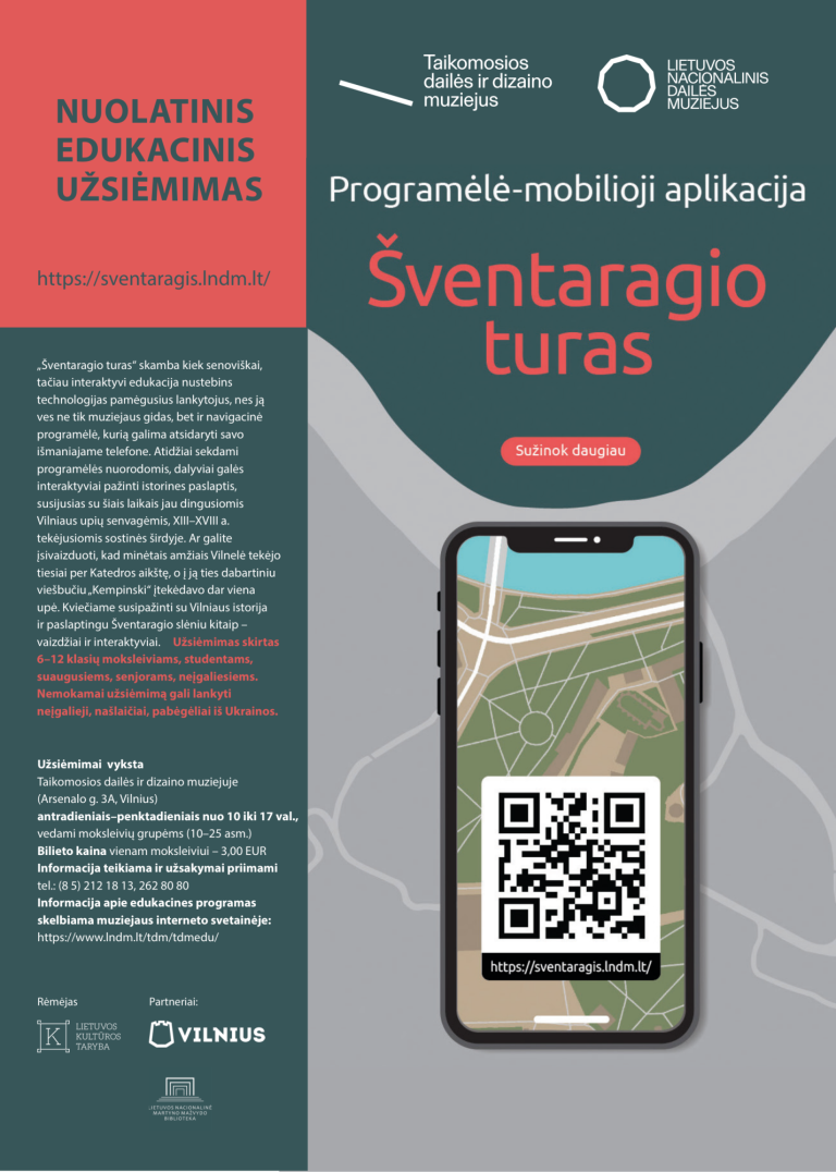Programėlė-mobilioji aplikacija „Šventaragio turas“