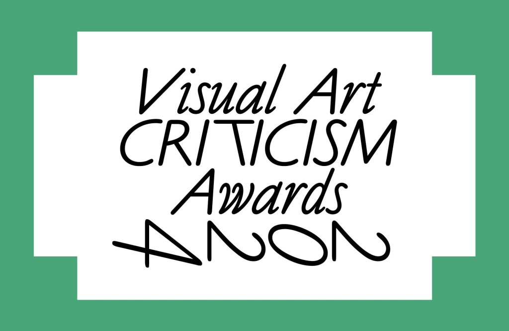 The Visual Art Criticism Awards are back. Submit your nominations for the best texts, programmes, and initiatives of 2023!