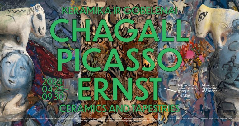 The upcoming exhibition of the Museum of Applied Arts and Design to feature ceramic art and tapestries by Chagall, Picasso and Ernst 