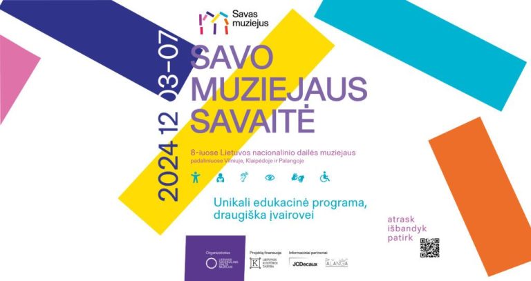 „Savo muziejaus savaitė“ – unikali edukacinė programa, skirta Tarptautinei asmenų su negalia dienai