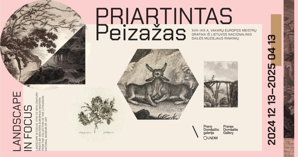 Priartintas peizažas. XVI–XIX a. Vakarų Europos meistrų grafika iš Lietuvos nacionalinio dailės muziejaus rinkinių