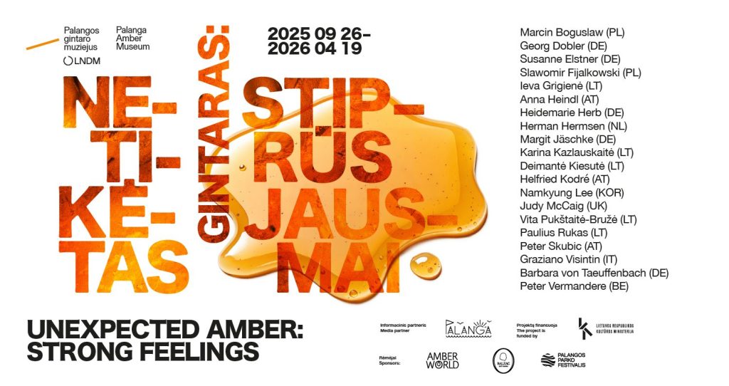 Netikėtas gintaras: stiprūs jausmai