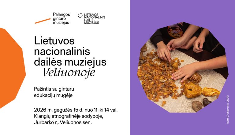 Lietuvos nacionalinis dailės muziejus keliauja į Veliuoną