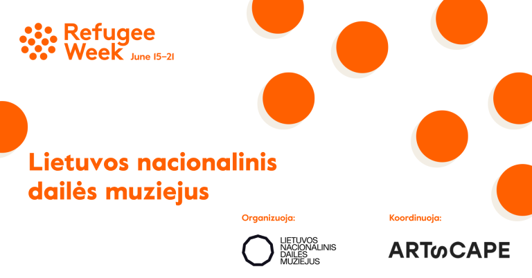 LNDM kartu su menų agentūra „Artscape“ kviečia minėti Pabėgėlių savaitę
