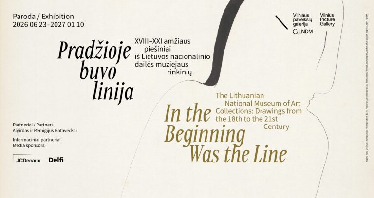 Pradžioje buvo linija – nauja paroda Vilniaus paveikslų galerijoje