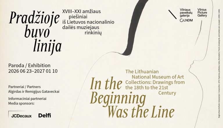 In the Beginning Was the Line – a new exhibition at the Vilnius Picture Gallery