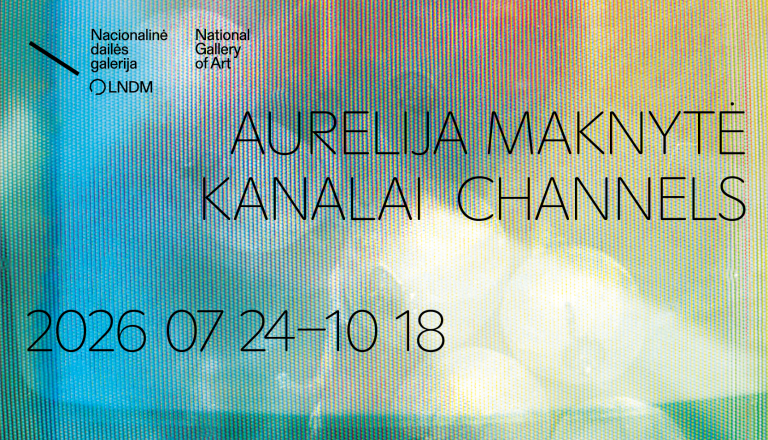 Aurelijos Maknytės paroda „Kanalai“ Nacionalinėje dailės galerijoje