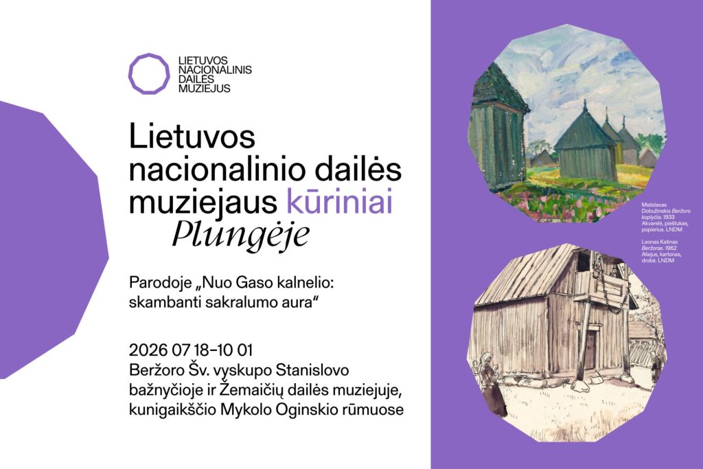 Lietuvos nacionalinio dailės muziejaus kūriniai Plungėje