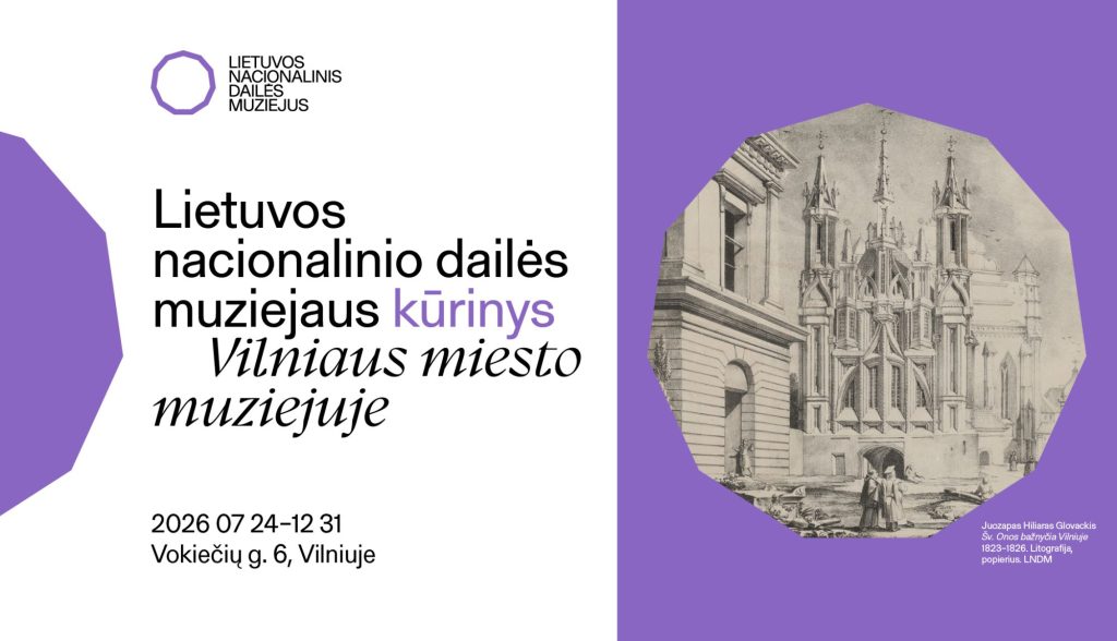 Lietuvos nacionalinio dailės muziejaus kūrinys Vilniaus miesto muziejaus parodoje „Gyvos Rasos“