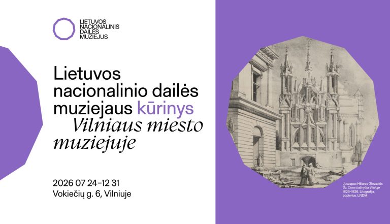Lietuvos nacionalinio dailės muziejaus kūrinys Vilniaus miesto muziejaus parodoje „Gyvos Rasos“