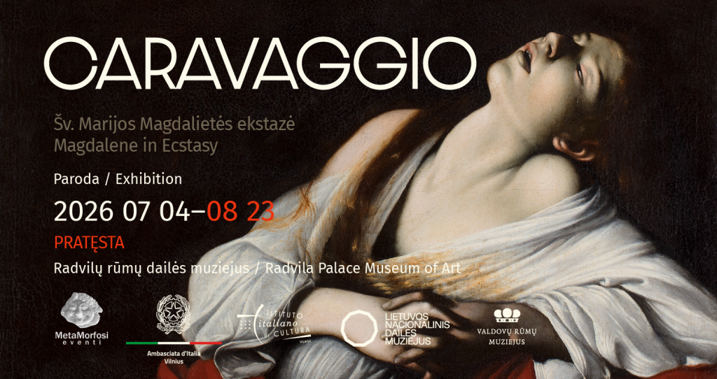CARAVAGGIO. Šv. Marijos Magdalietės ekstazė