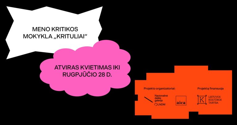 Atviras kvietimas teikti paraiškas dalyvauti antrojoje meno kritikos mokykloje „Krituliai“